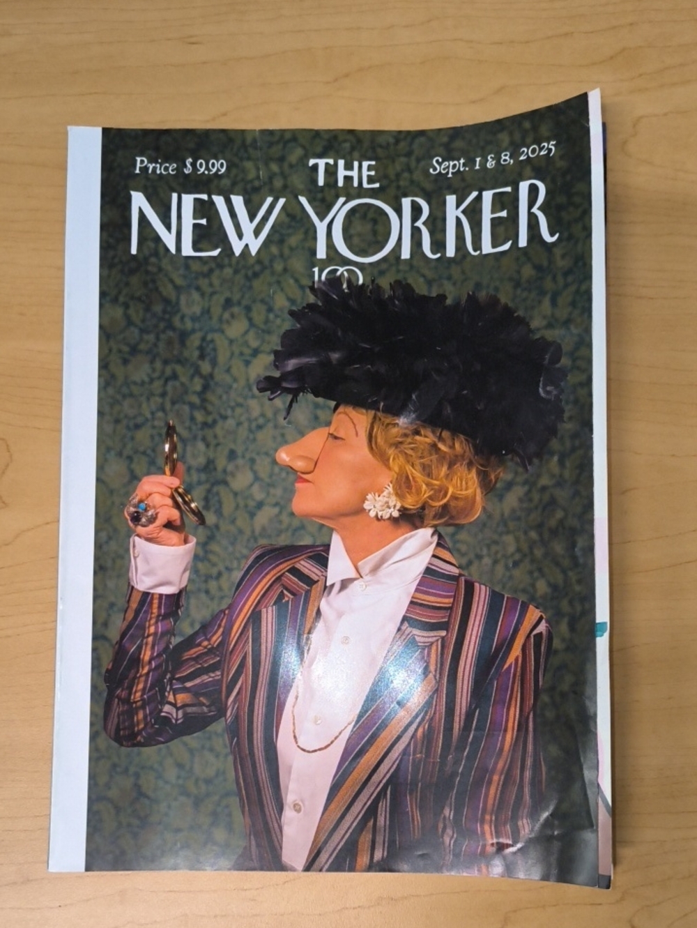 The New Yorker Magazine Cindy Sherman’s and Rea Irvin’s Eustace..:Sept 1&8, 2025